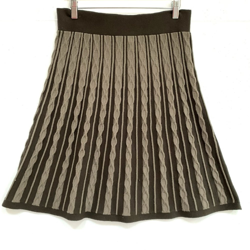 Mossimo Textured Knit A-Line Sweater Skirt